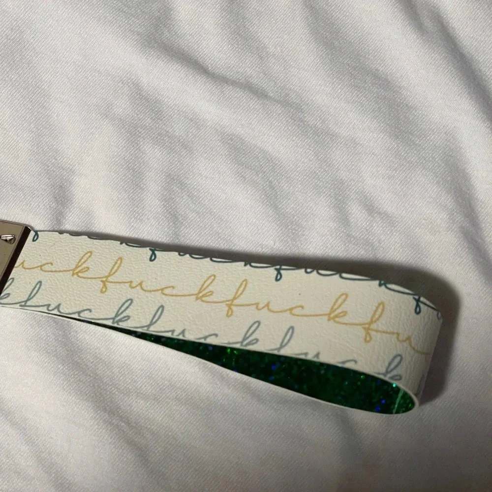 Handmade Wristlet Keychain